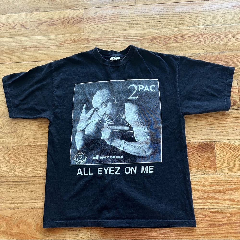VINTAGE 2PAC ALL EYEZ ON ME MEN’S  TSHIRT MADE IN USA  XL